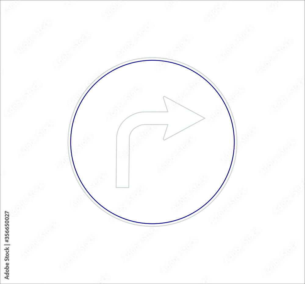 mandatory traffic signs icons. illustration for web and mobile design. mandatory traffic signs icons. illustration for web and mobile design.