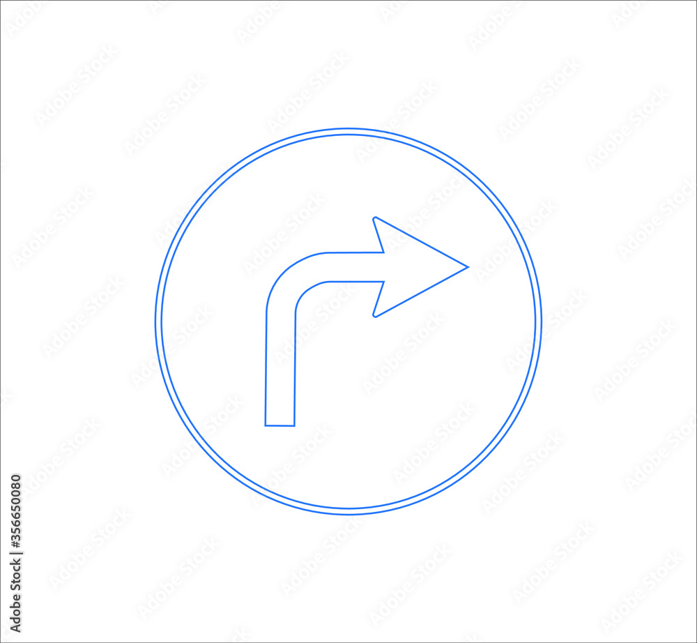 mandatory traffic signs icons. illustration for web and mobile design. mandatory traffic signs icons. illustration for web and mobile design.