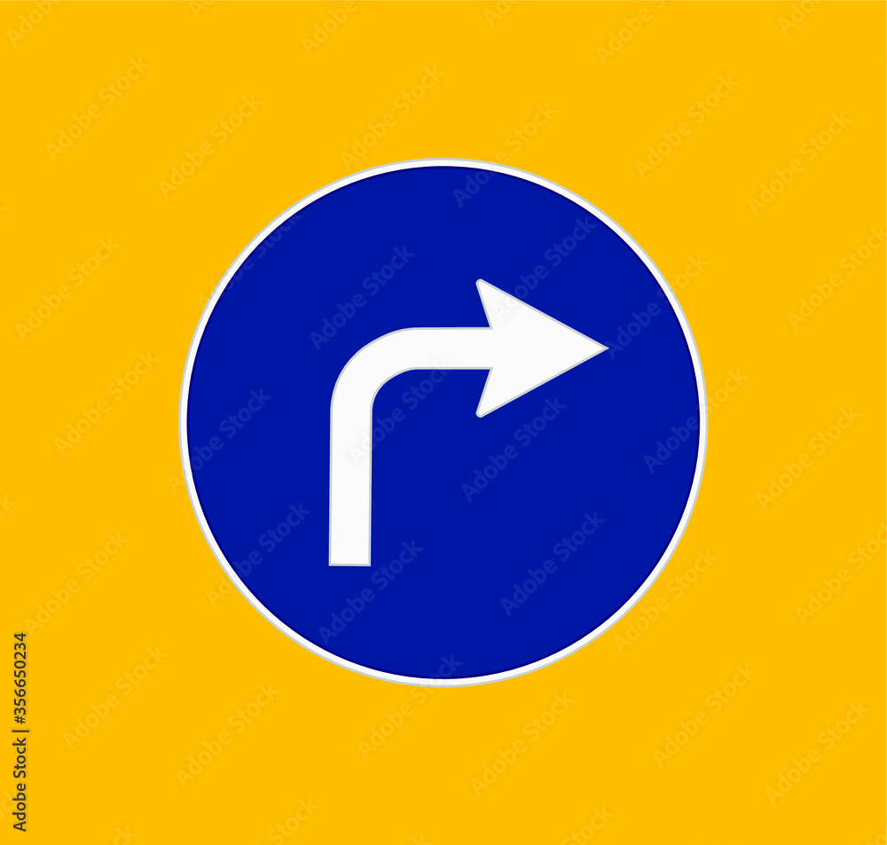 mandatory traffic signs icons. illustration for web and mobile design. mandatory traffic signs icons. illustration for web and mobile design.