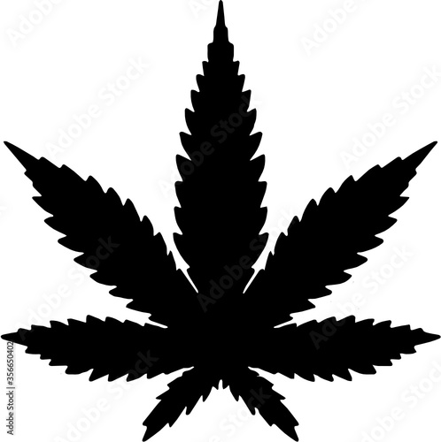 WEED leaf vector