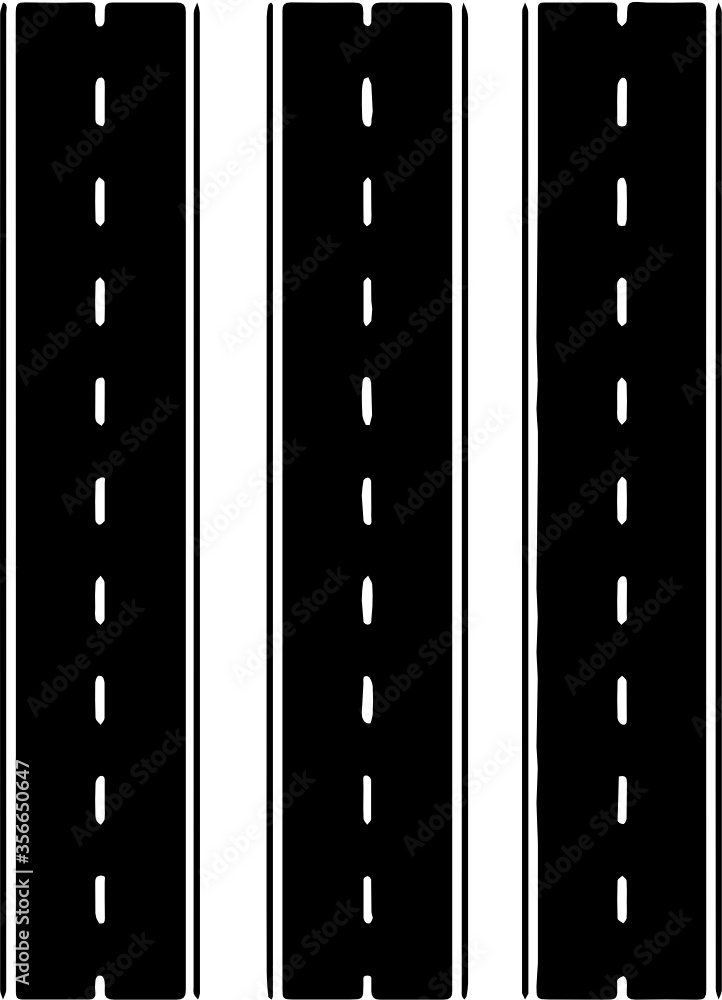 Fototapeta premium Road strip