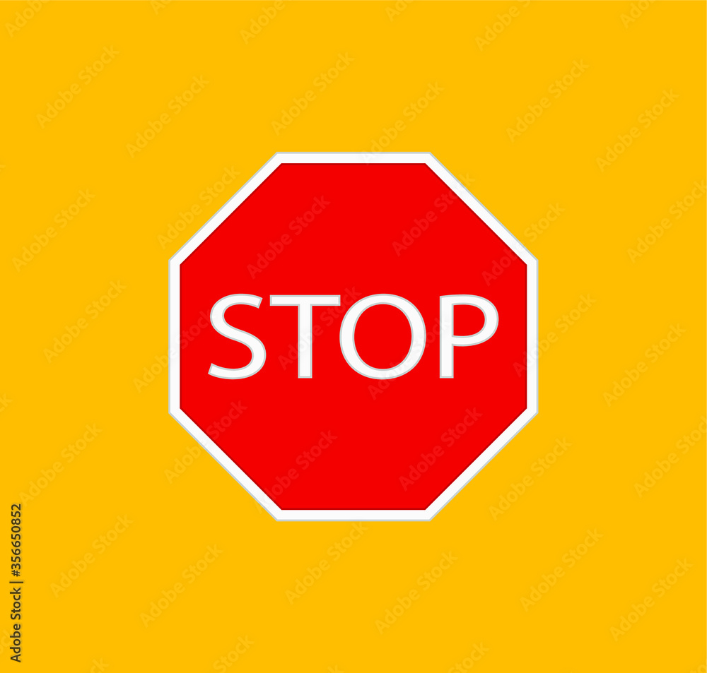 stop traffic signs icons. illustration for web and mobile design. stop traffic signs icons. illustration for web and mobile design.