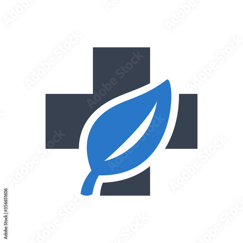 Herbal medicine icon