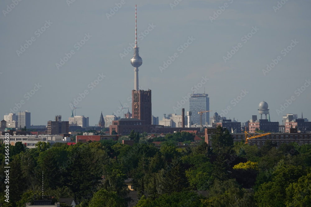 Obraz premium Blick auf Berlin