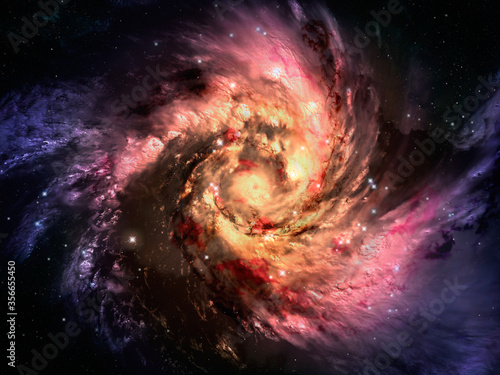 Fototapeta Naklejka Na Ścianę i Meble -  spiral galaxy