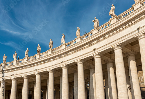 Bernini Colonnade, St. Peter's Square, Vatican, Rome, Italy