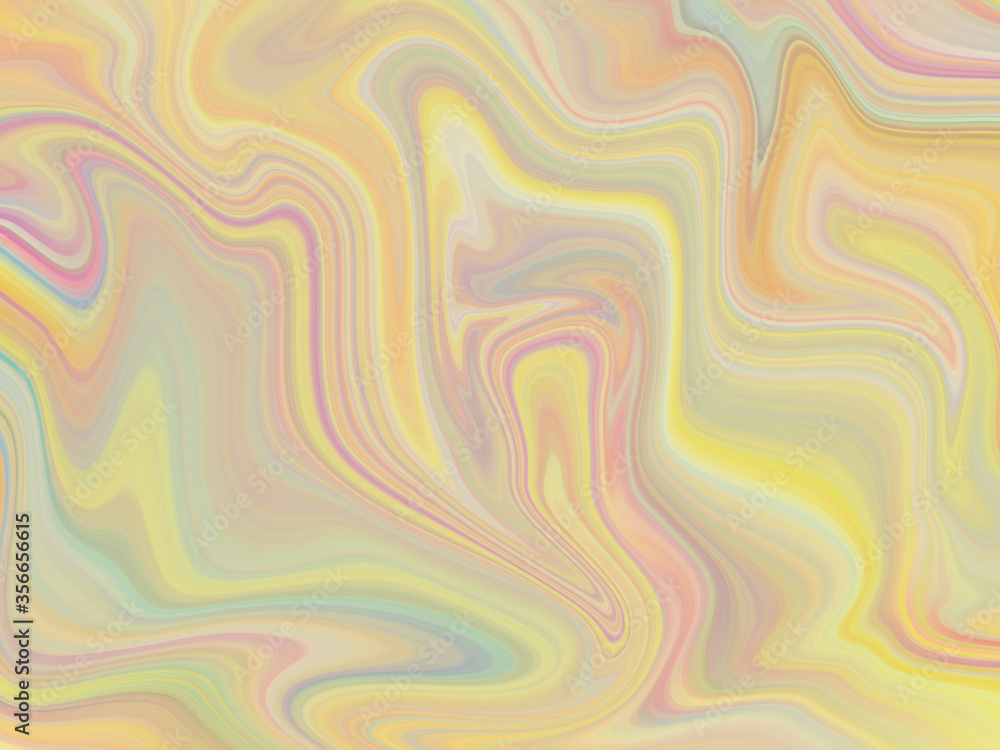 Liquid color marble style background. Fluid gradient inks design. Template for your design, banner, flyer, business card, poster, wallpaper, brochure