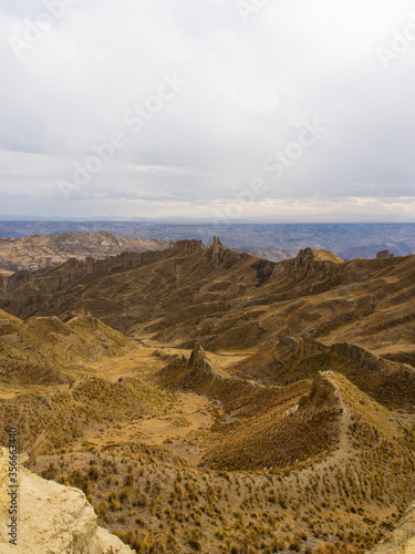 Valle de las Animas in Andean Mountains near La Paz, Bolivia, South America