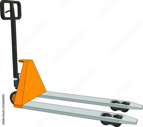 pallet stacker machine fork-lift equipment