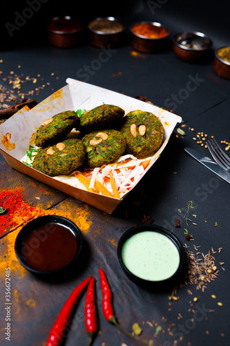 Photography Indian food and spicy spices, stylish photos for the menu