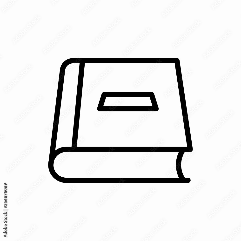 Outline book icon.Book vector illustration. Symbol for web and mobile Outline book icon.Book vector illustration. Symbol for web and mobile