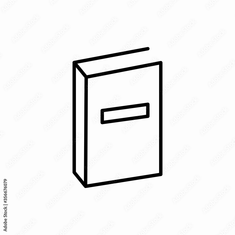 Outline book icon.Book vector illustration. Symbol for web and mobile Outline book icon.Book vector illustration. Symbol for web and mobile