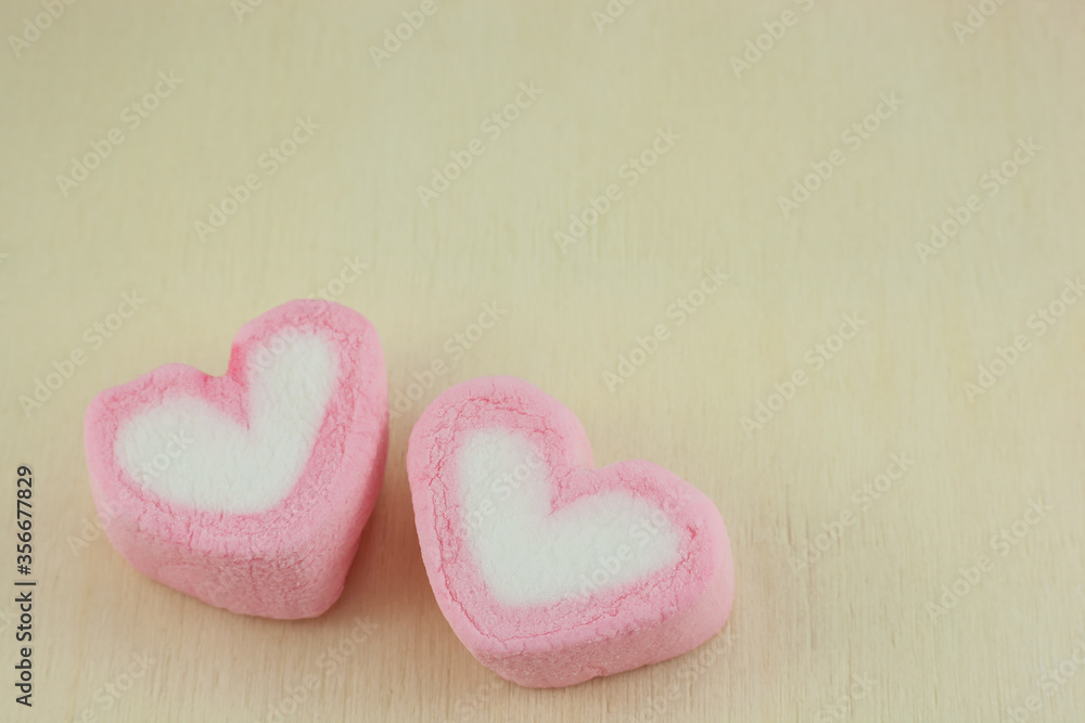 Fototapeta premium Pink heart