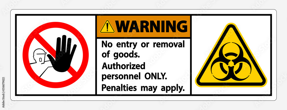 Warning Quarantine Holding Area Sign Isolated On White Background,Vector Illustration EPS.10 Warning Quarantine Holding Area Sign Isolated On White Background,Vector Illustration EPS.10