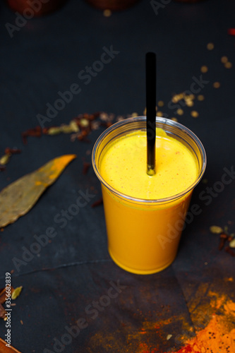 Photography Indian food and spicy spices, stylish photos for the menu