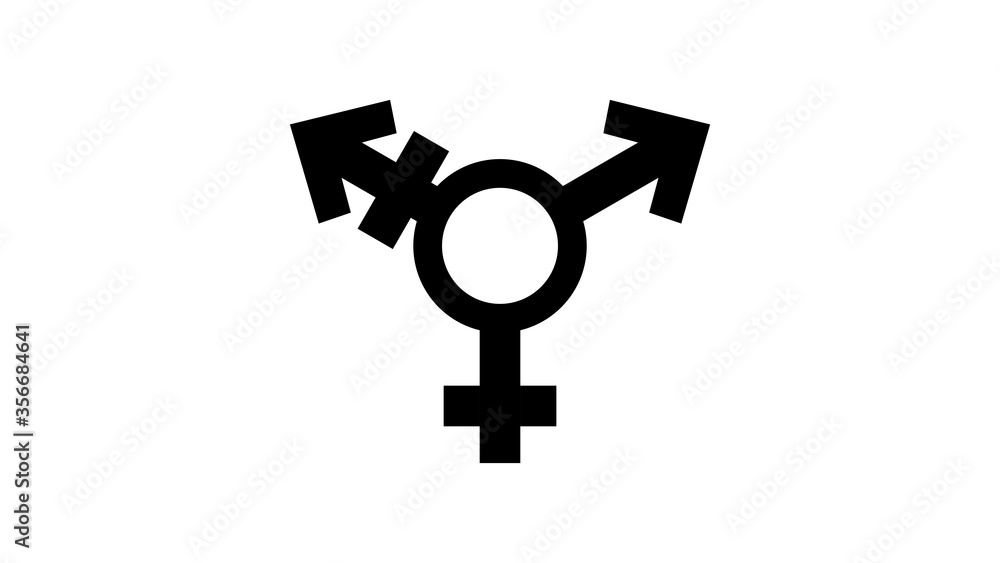 LGBT symbol,Transgender Symbol in Simple Outline,Sexual Orientation Icon, Vector Gender Sign,vector illustration for graphic design,poster,banner,website LGBT symbol,Transgender Symbol in Simple Outline,Sexual Orientation Icon, Vector Gender Sign,vector illustration for graphic design,poster,banner,website