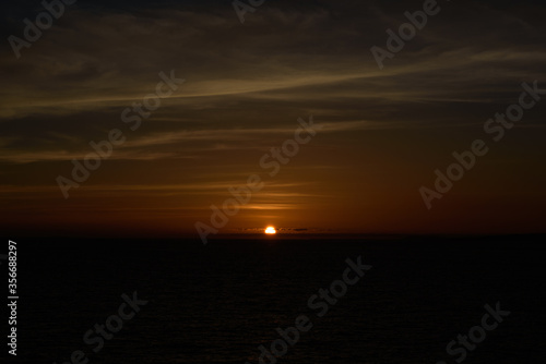 sunset over the sea © Maryna