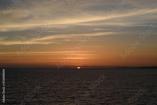 sunset over the sea © Maryna