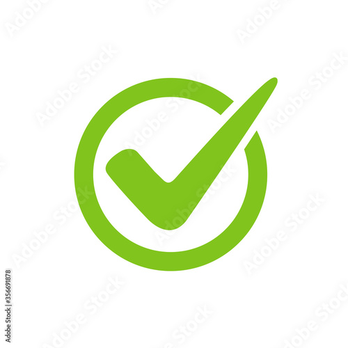 Check mark set vector icon
