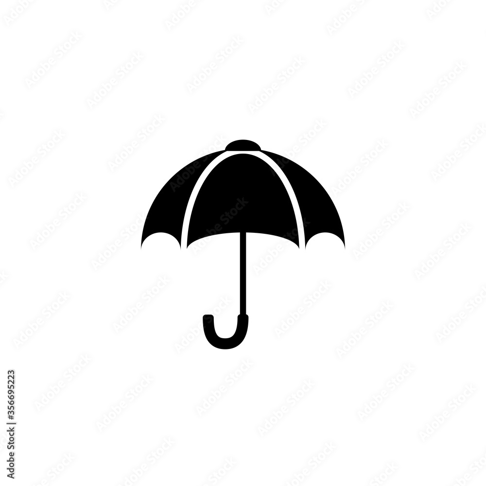 Umbrella Icon Vector Symbol Design Illustration