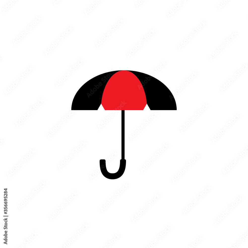 Umbrella Icon Vector Symbol Design Illustration Umbrella Icon Vector Symbol Design Illustration