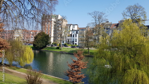 The Ixelles Ponds or Elsene Ponds are two freshwater ponds in the Brussels municipality of Ixelles, Belgium
