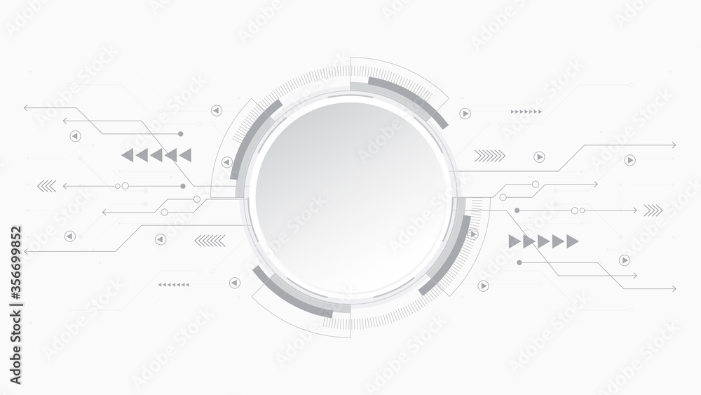 Grey white Abstract technology background,Hi tech digital connect, communication, high technology concept, science, technology background Grey white Abstract technology background,Hi tech digital connect, communication, high technology concept, science, technology background
