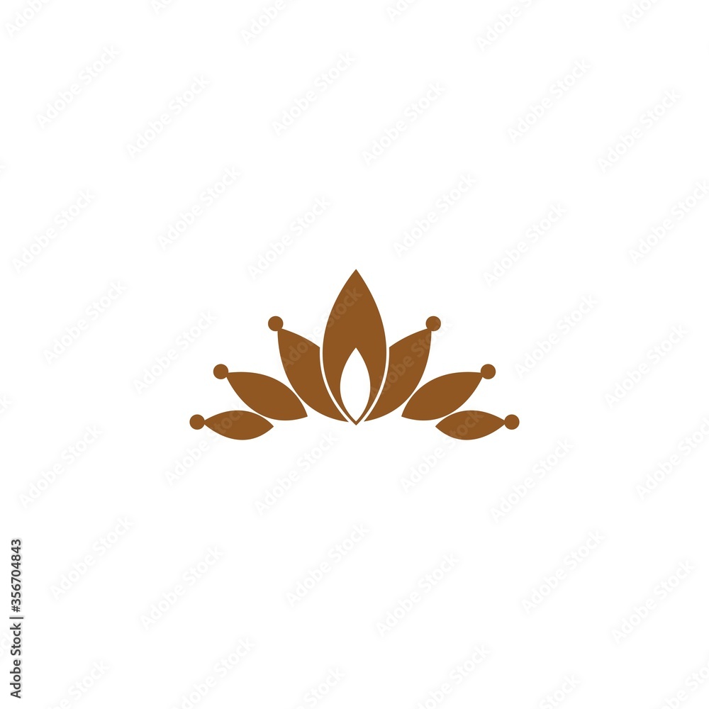 Fototapeta premium Crown Logo Template