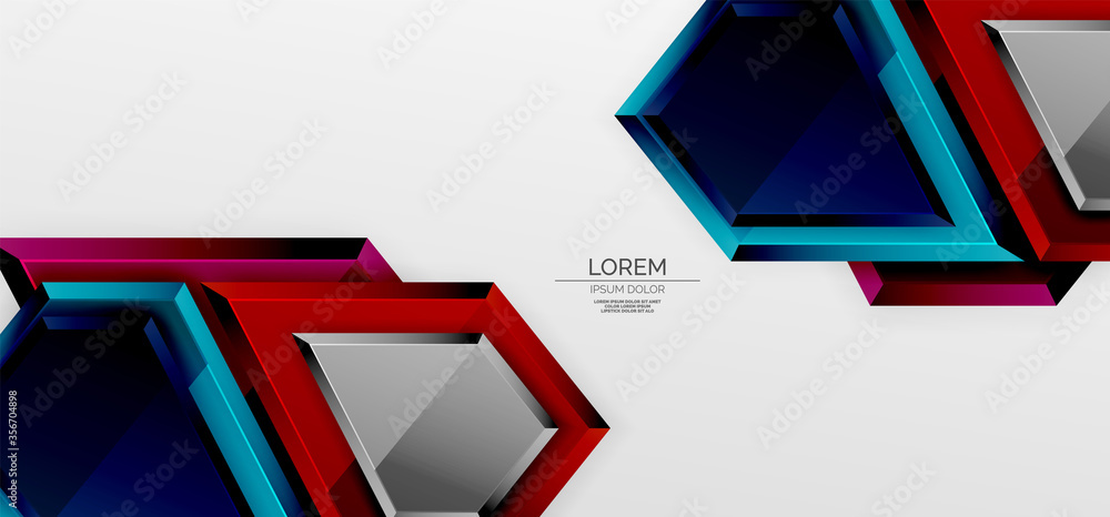 Metal glossy shiny geometric shapes with 3d effect composition. Techno futuristic vector abstract background For Wallpaper, Banner, Background, Card, Book Illustration, landing page Metal glossy shiny geometric shapes with 3d effect composition. Techno futuristic vector abstract background For Wallpaper, Banner, Background, Card, Book Illustration, landing page