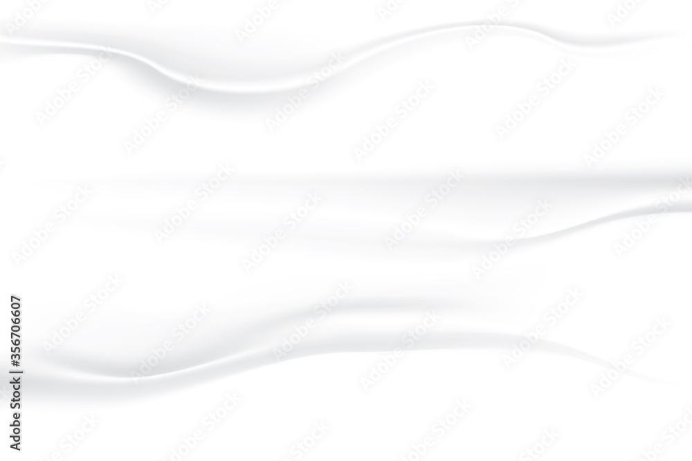 white cloth texture wave grey shadow soft. crumpled fabric background. illustration vector white cloth texture wave grey shadow soft. crumpled fabric background. illustration vector