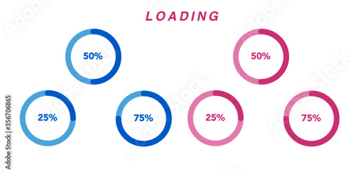 LOADING VECTOR DEGRADADO