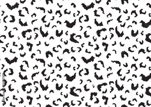 Abstract animal skin leopard seamless pattern design. Jaguar  leopard  cheetah  panther fur.