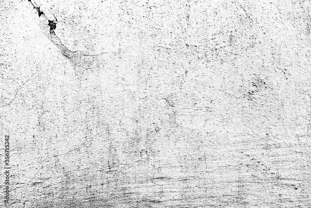 Obraz premium Texture of a concrete wall with cracks and scratches which can be used as a background