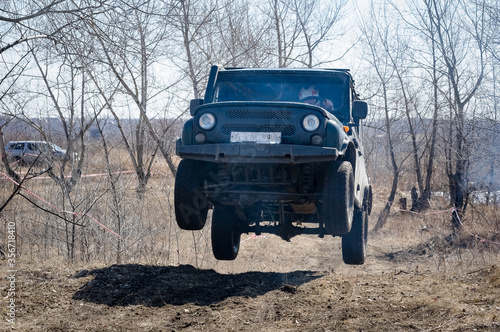 Russian jeep off-road © littleboy72