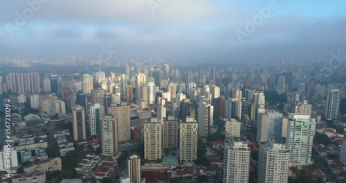 Wallpaper Mural Aerial view from sao paulo above the clouds Torontodigital.ca