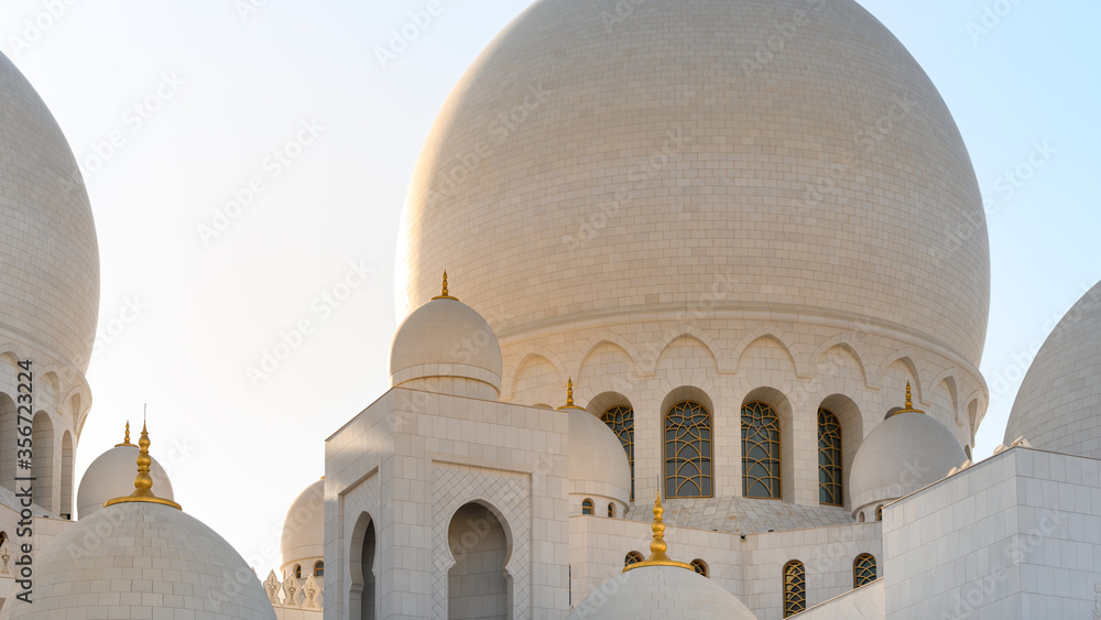 Naklejka premium Scheich-Zayid-Moschee