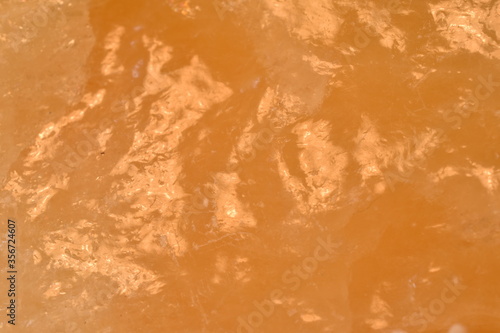 Εκτύπωση καμβά Isolated macro of surface of orange calcite rock