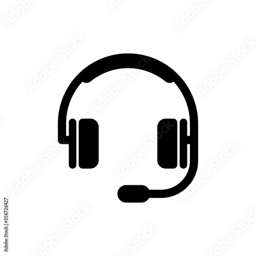 Headset icon music templates