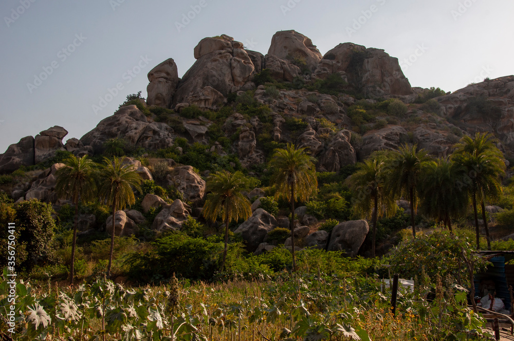 landscape of Mount Abu of Rajasthan