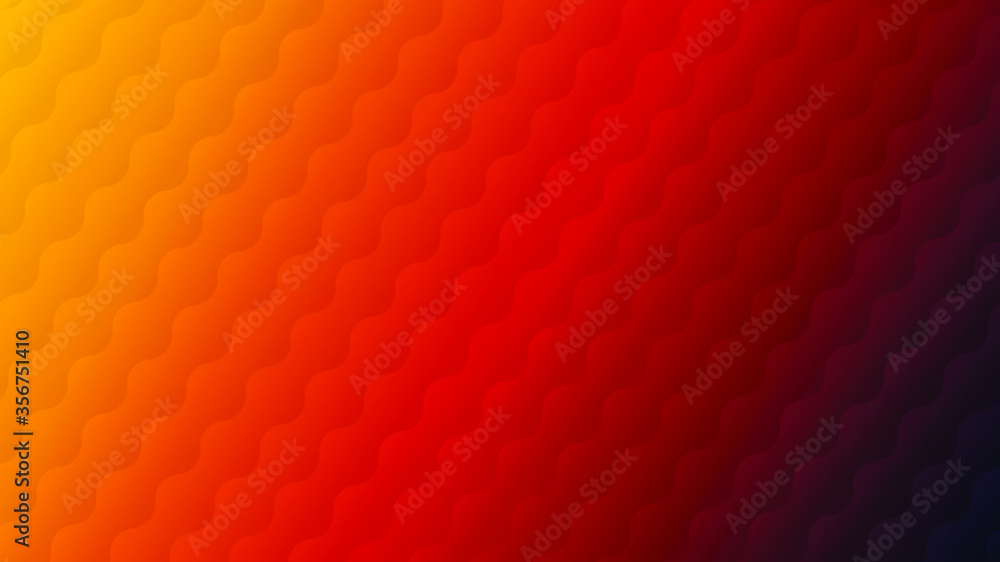 Fototapeta premium Red yellow gradient abstract background fabric style geometric shapes gradient wallpaper and presentation uses