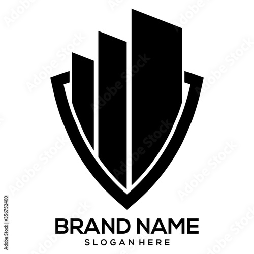 Shield logo design concept vector Free Download Shield logo design concept vector - GFXLoad