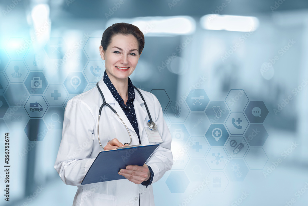 The doctor writes down the patient's medical history . The doctor writes down the patient's medical history .