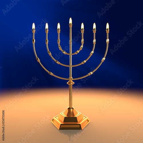 Hanukkah menorah