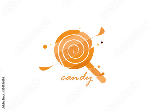 Abstract candy vector illustration