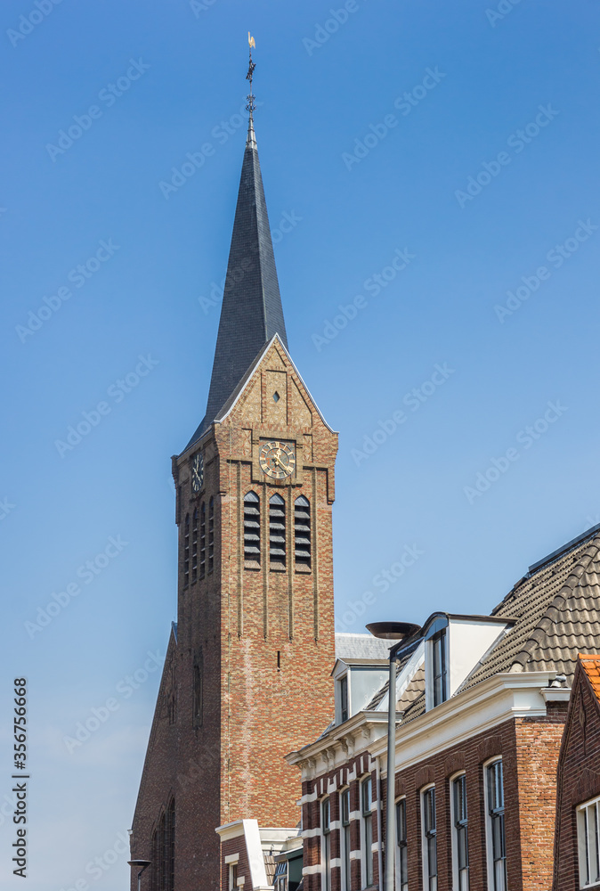 Tower of the St. Dionysius church in Rijssen, Netherlands