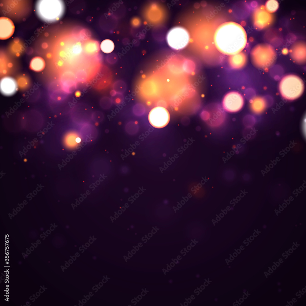 Colorful lights bokeh Colorful lights bokeh