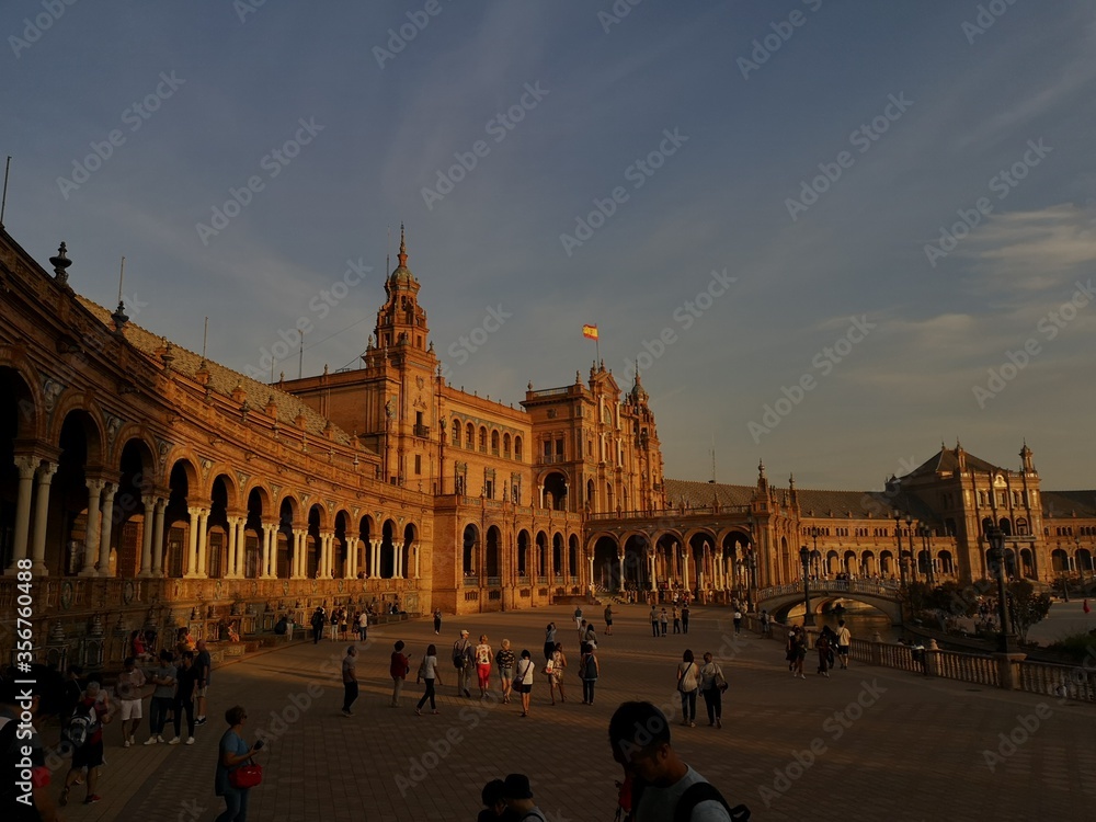 Fototapeta premium Plaza España Sevilla