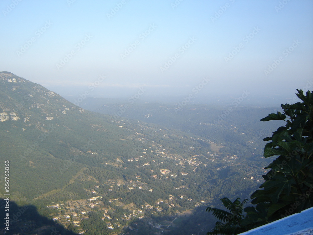 view from the top of the mountain