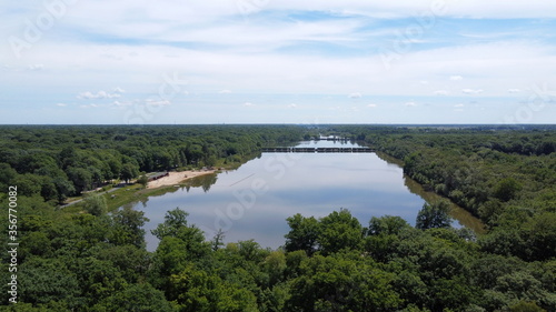 étangs de Hollande dans la forêt de Rambouillet près de Versailles