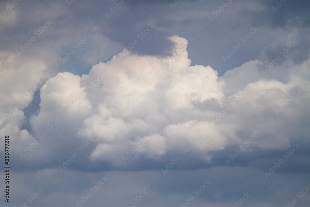 Céu azul com nuvens